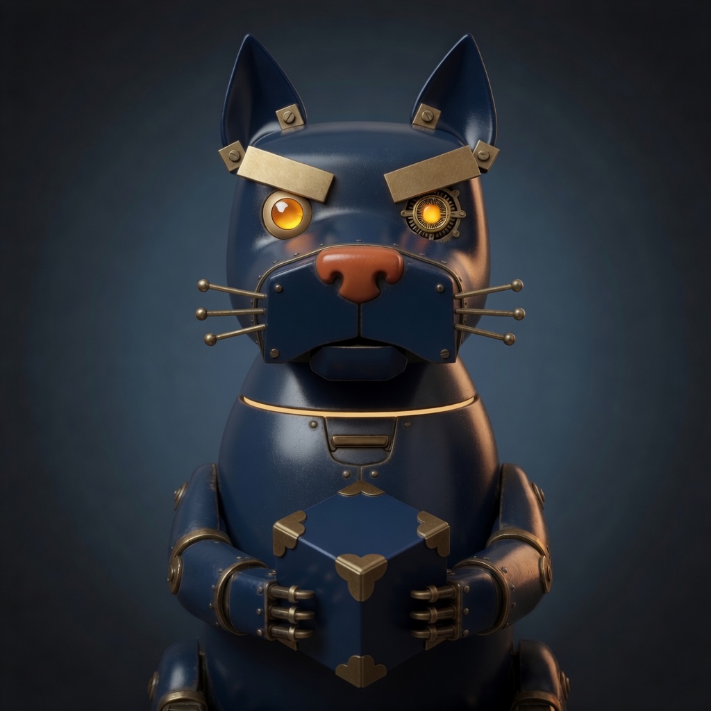 QA, Quality assurance and defect finding, shown as a Clockwork Fam identity portrait on a dark studio background.